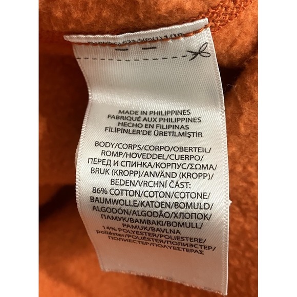 Polo Ralph Lauren Men's Performance Fleece Hoodie In Orange Medium           S89 - Picture 7 of 8